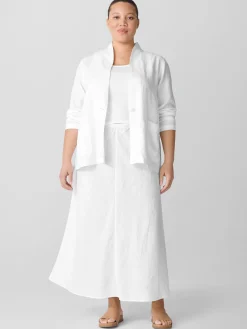 Organic Linen Bias Skirt