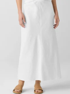 Organic Linen Bias Skirt
