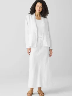 Organic Linen Bias Skirt