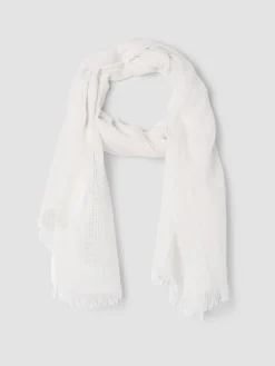 Organic Linen Circles Scarf