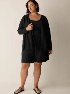 Organic Linen Cotton Cardigan