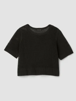 Organic Linen Cotton Round Neck Top