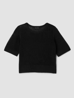 Organic Linen Cotton Round Neck Top