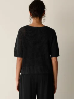 Organic Linen Cotton Round Neck Top
