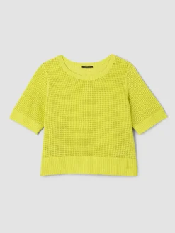 Organic Linen Cotton Round Neck Top