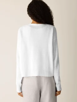 Organic Linen Cotton Slouchy Cardigan