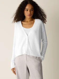 Organic Linen Cotton Slouchy Cardigan