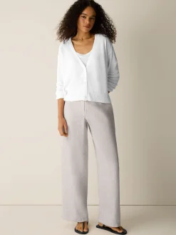 Organic Linen Cotton Slouchy Cardigan