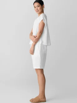 Organic Linen CottonSquare Top