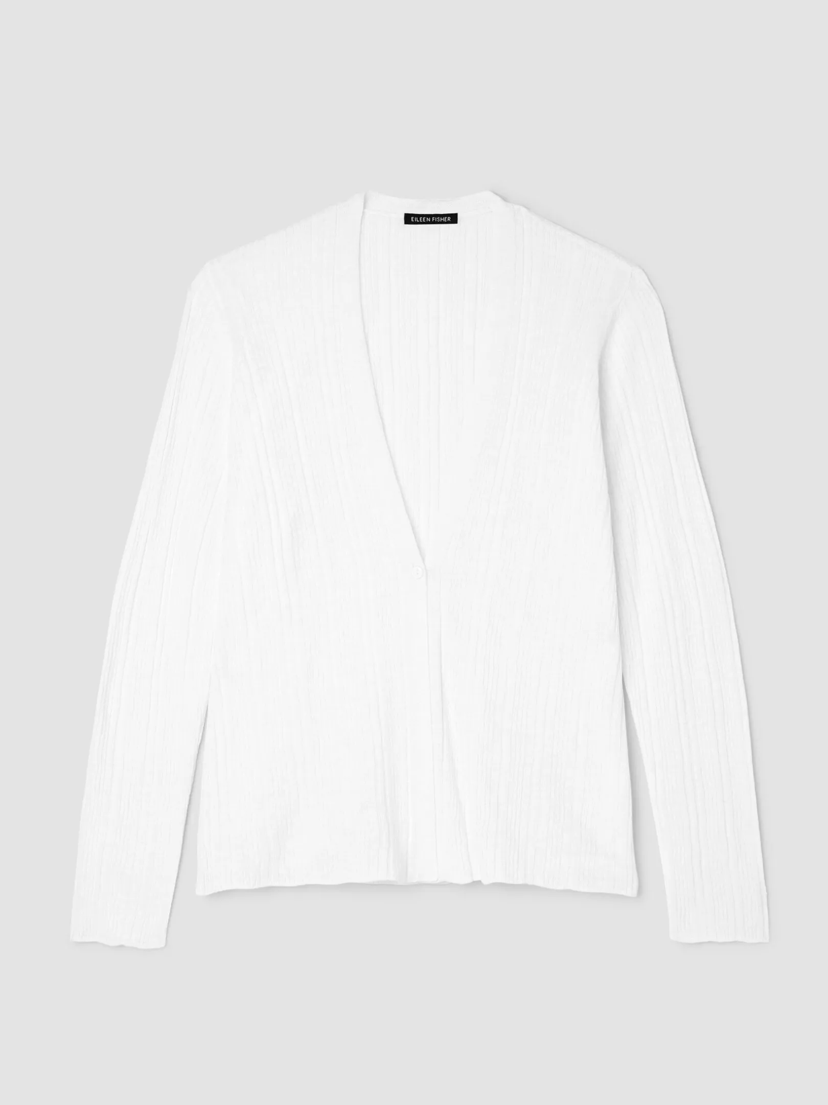 Organic Linen Cotton V-Neck Cardigan