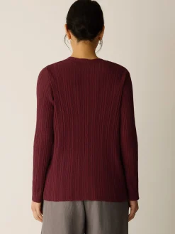 Organic Linen Cotton V-Neck Cardigan
