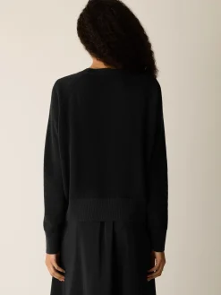 Organic Linen Cotton Wedge Sweater