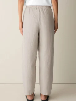 Organic Linen Curved Trouser