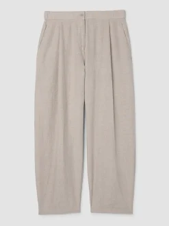 Organic Linen Curved Trouser