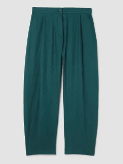 Organic Linen Curved Trouser