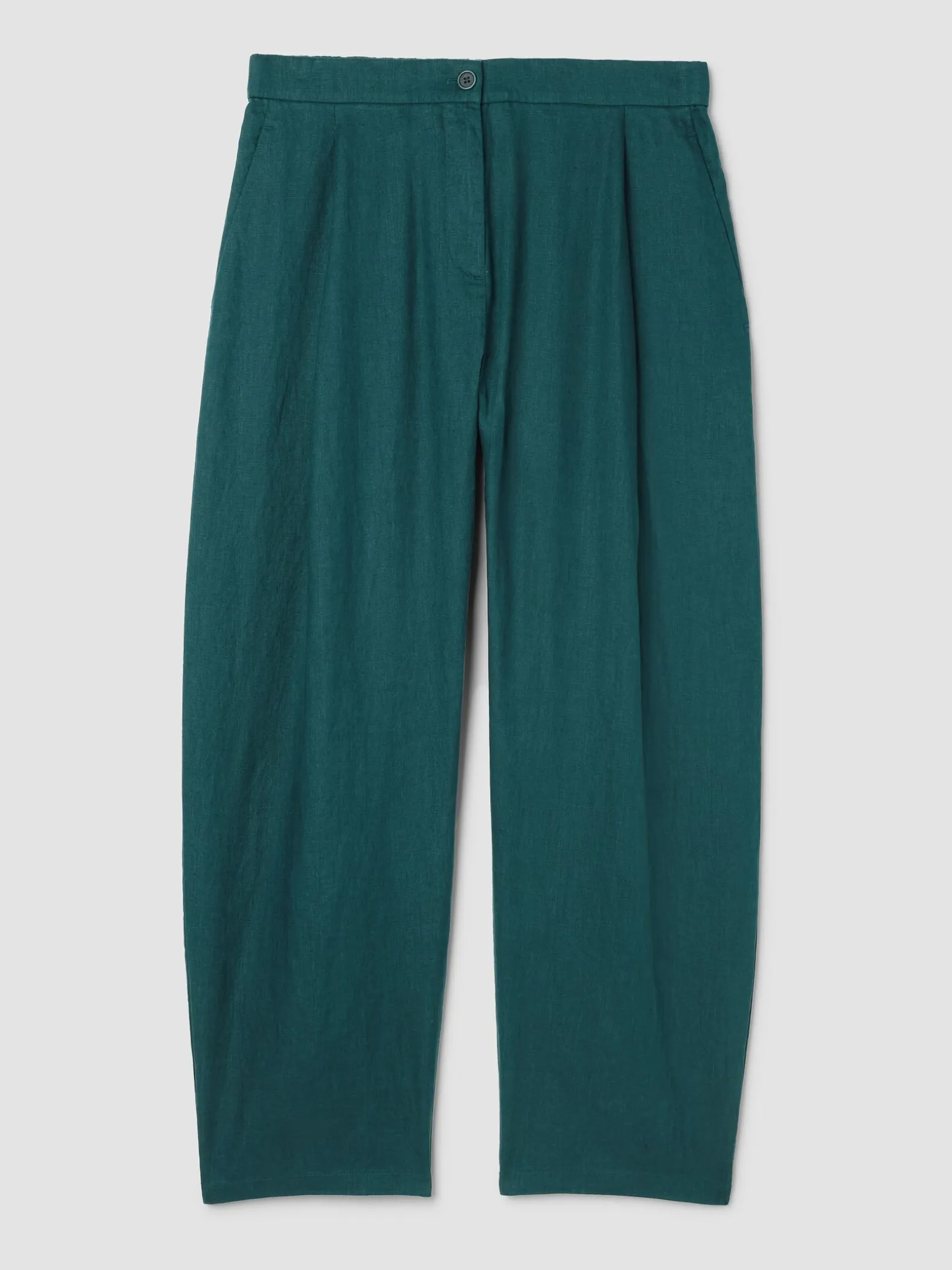 Organic Linen Curved Trouser