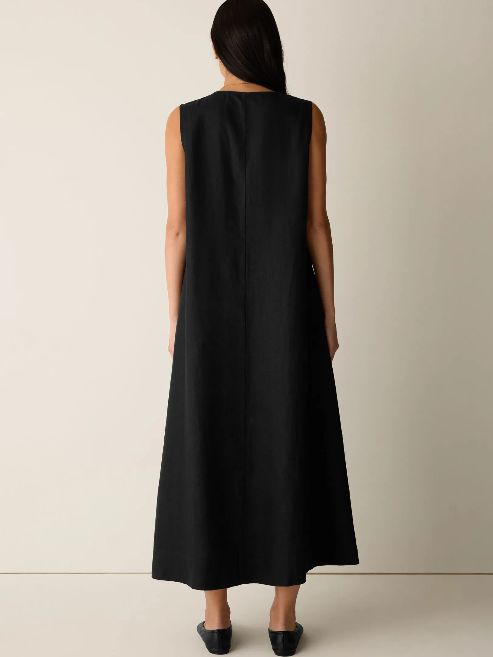 Organic Linen Easy Dress