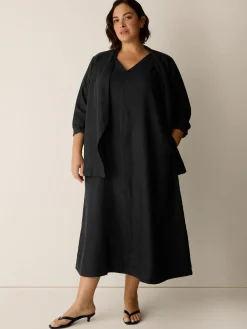 Organic Linen Easy Dress