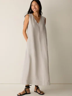 Organic Linen Easy Dress