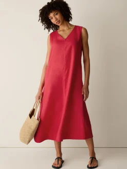 Organic Linen Easy Dress