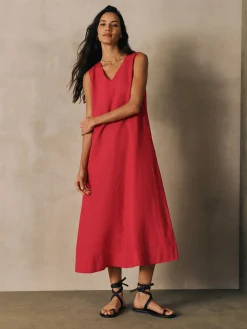 Organic Linen Easy Dress