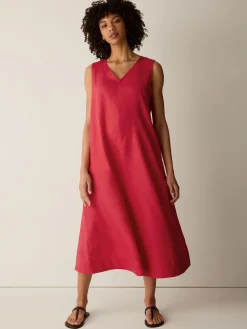 Organic Linen Easy Dress