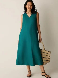 Organic Linen Easy Dress