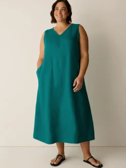 Organic Linen Easy Dress