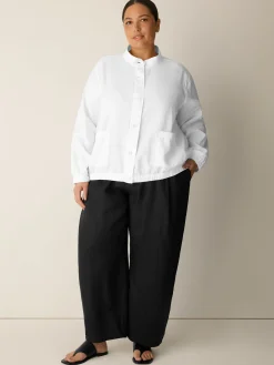 Organic Linen Flight Jacket