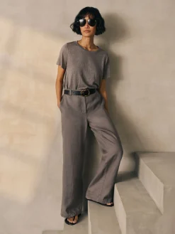 Organic Linen Full-Length Trouser
