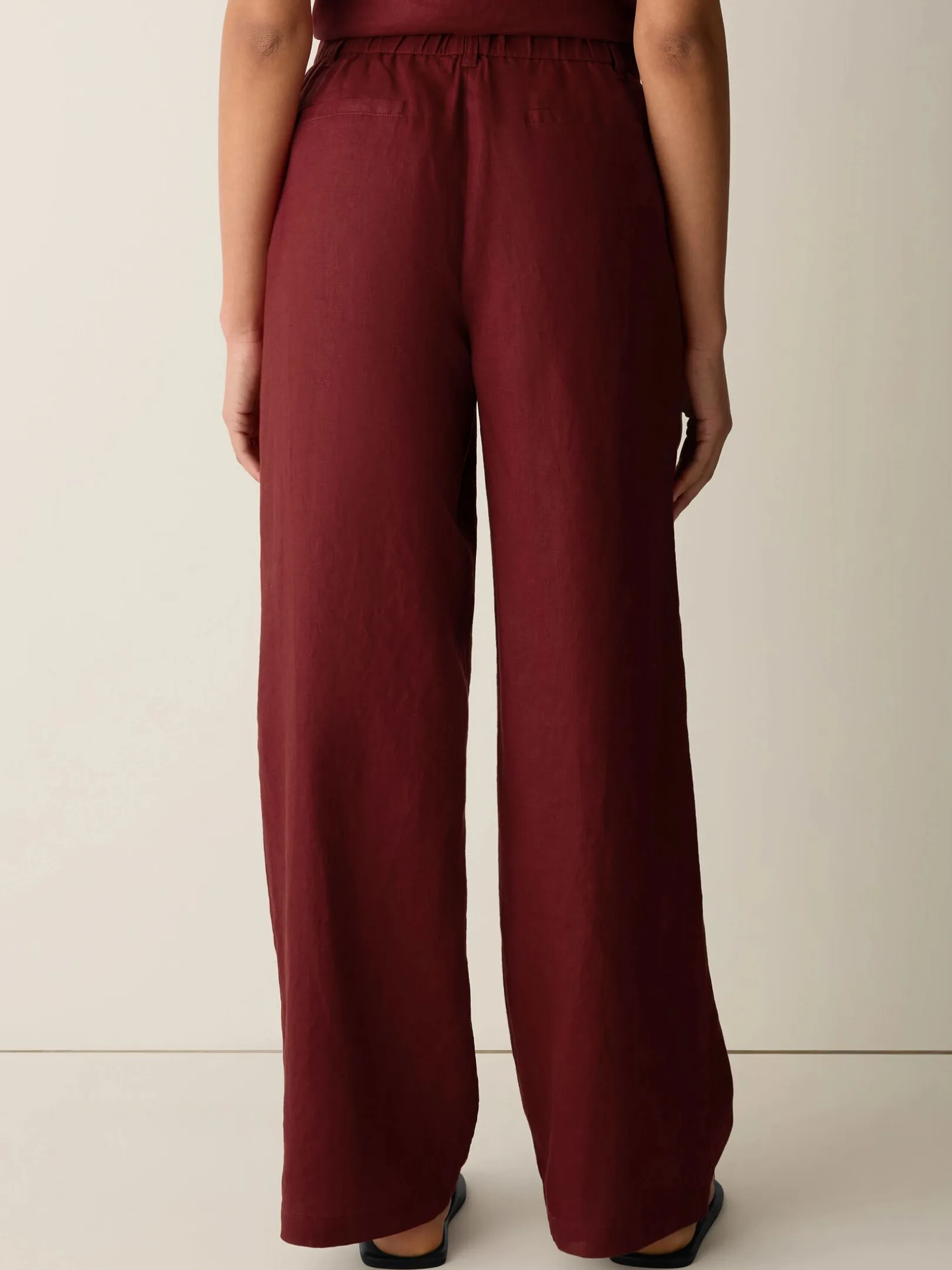 Organic Linen Full-Length Trouser