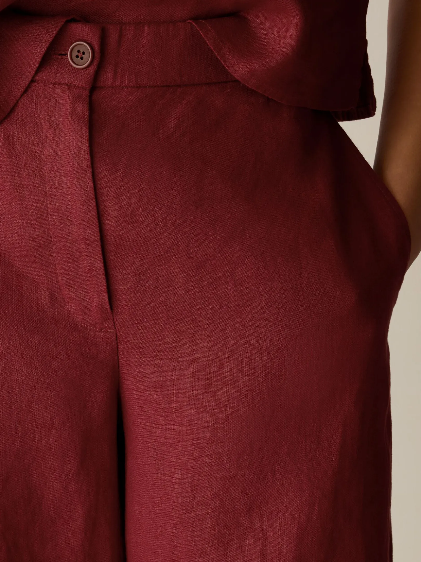 Organic Linen Full-Length Trouser