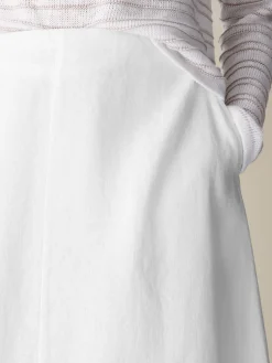Organic Linen Half-Circle Skirt