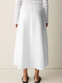 Organic Linen Half-Circle Skirt