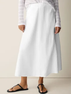 Organic Linen Half-Circle Skirt