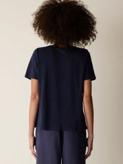 Organic Linen Jersey Crew Neck Tee