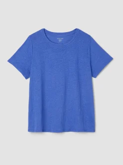 Organic Linen Jersey Crew Neck Tee