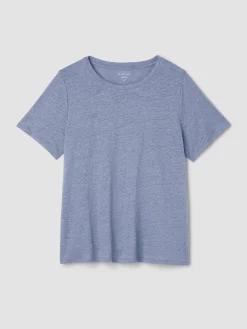 Organic Linen Jersey Crew Neck Tee