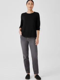 Organic Linen Jersey Long-Sleeve Tee