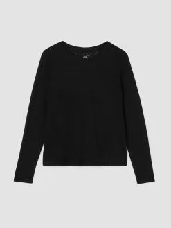 Organic Linen Jersey Long-Sleeve Tee