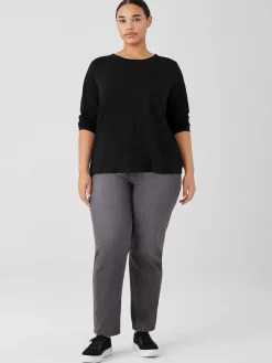 Organic Linen Jersey Long-Sleeve Tee