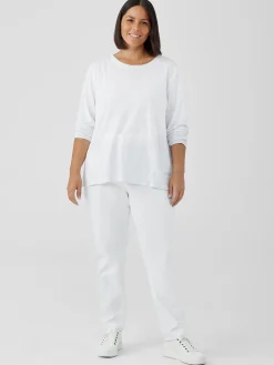 Organic Linen Jersey Long-Sleeve Tee