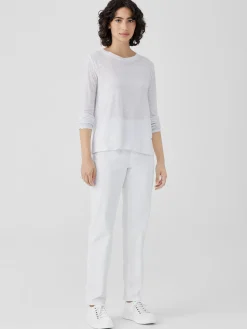 Organic Linen Jersey Long-Sleeve Tee
