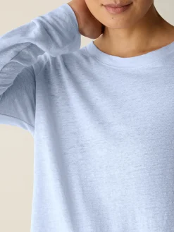 Organic Linen Jersey Long-Sleeve Tee