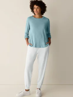 Organic Linen Jersey Long-Sleeve Tee