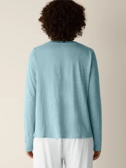 Organic Linen Jersey Long-Sleeve Tee
