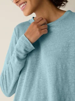 Organic Linen Jersey Long-Sleeve Tee