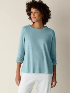 Organic Linen Jersey Long-Sleeve Tee