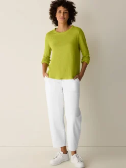 Organic Linen Jersey Long-Sleeve Tee