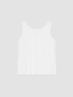Organic Linen Jersey Scoop Neck Tank